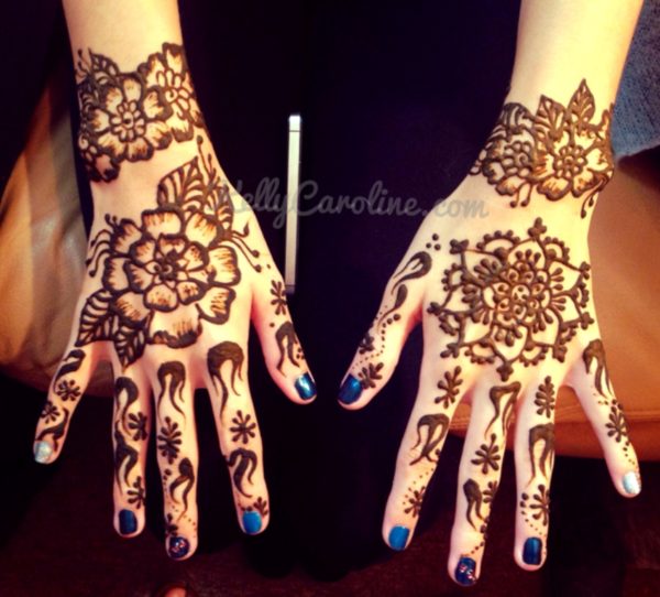 Mehndi Hands Tattoo