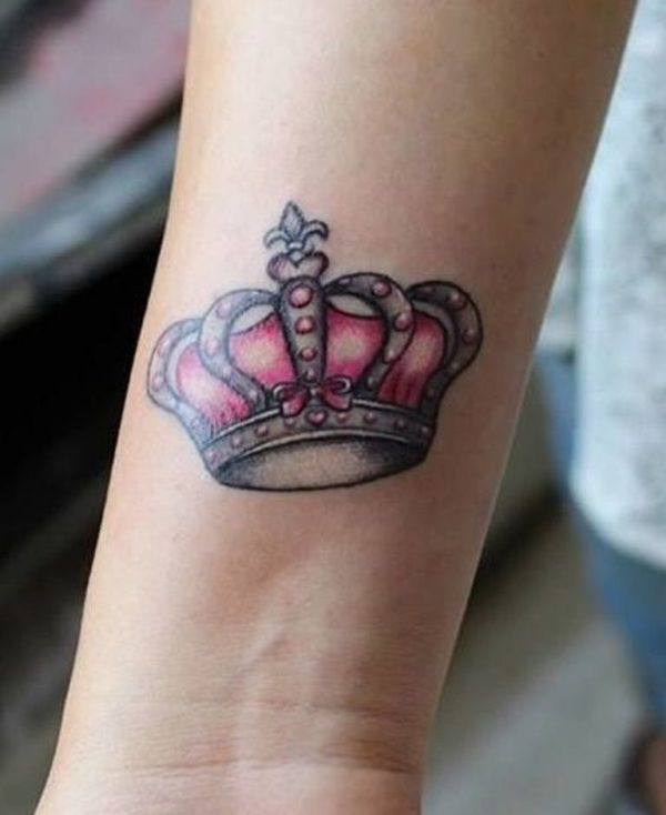 Men Crown Tattoo