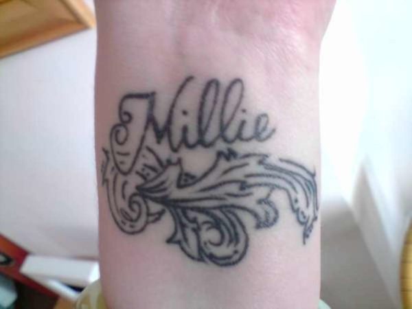Mille Name Tattoo