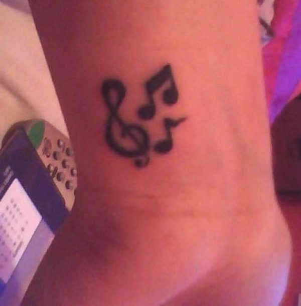 Music Note Tattoo