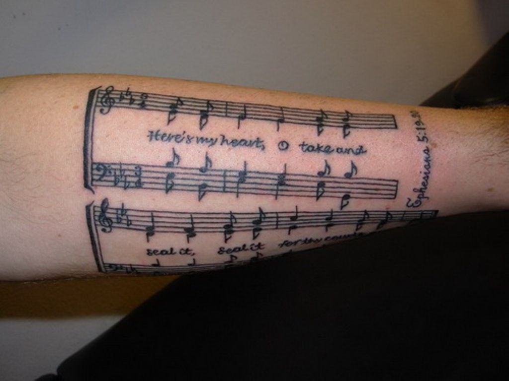 41 Awesome Music Notes Tattoos On Wrists