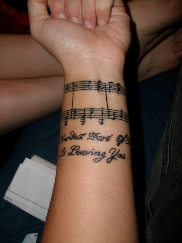 Musical Notes Tattoo