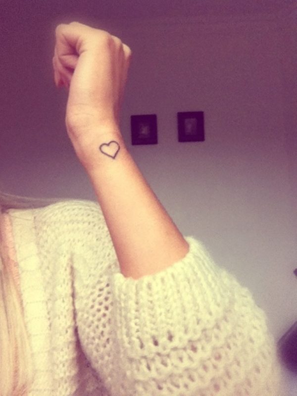 Nice Heart Tattoo