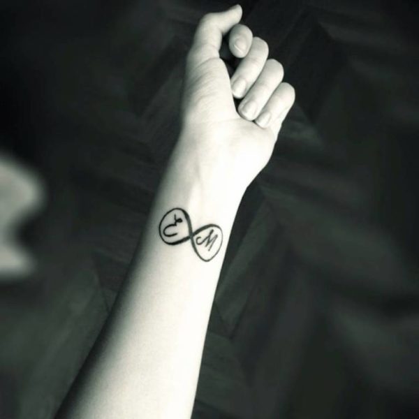 Nice Infinity Tattoo 