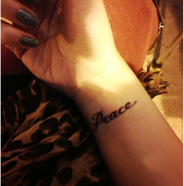 Nice Peace Tattoo