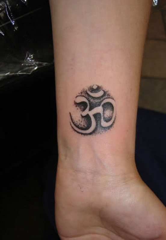 Om Word Tattoo