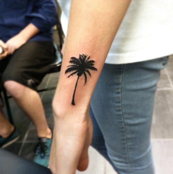 Palm Tree Tattoo