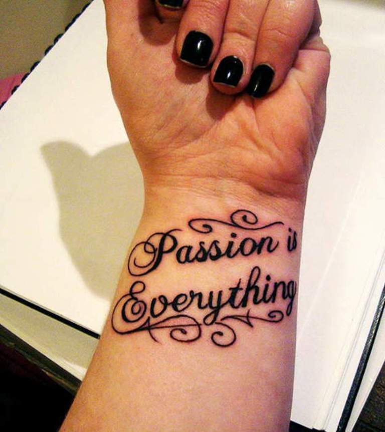 82 Awesome Letter Wrist Tattoos Design