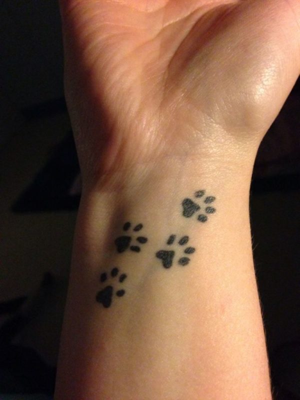 Paw Tattoo Design 