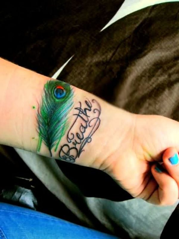 Peacock Feather Tattoo