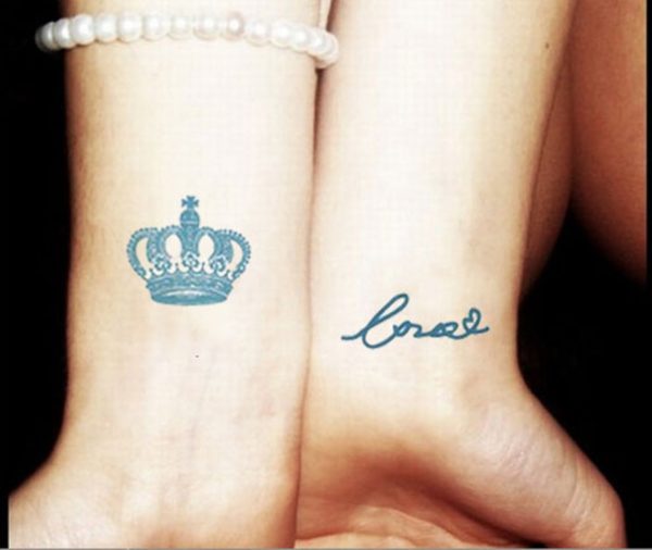 Pretty Crown Tattoo