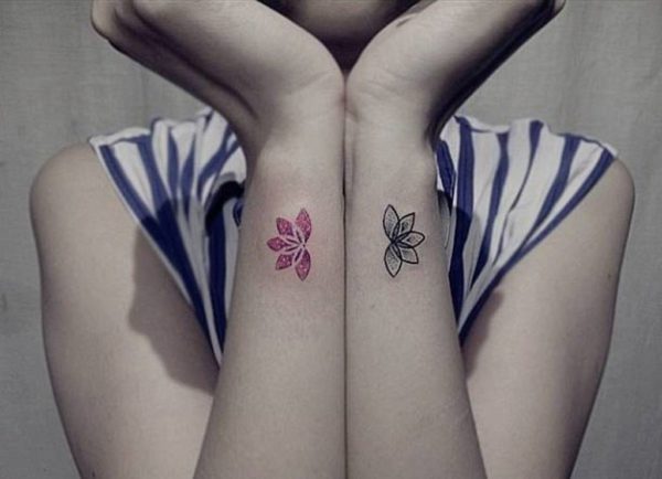 Pretty Flowers Tattoo On Wrist
