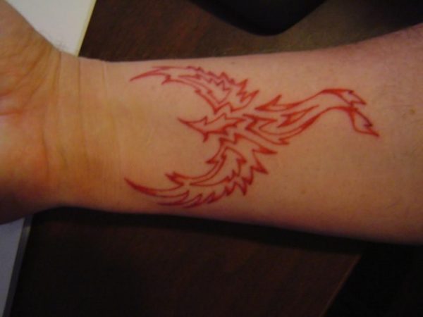 Red Phoenix Tattoo