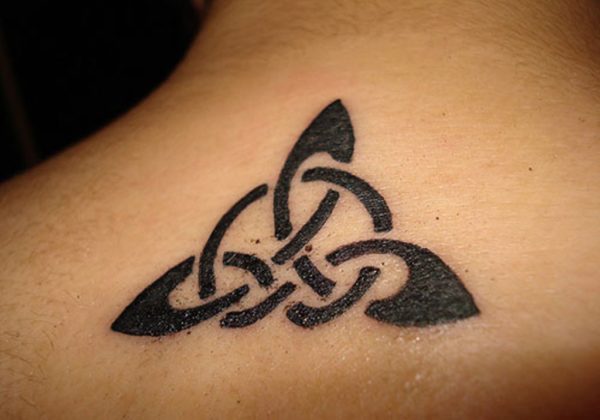 Black Celtic knot Tattoo