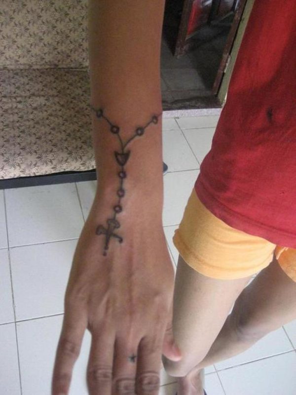 Rosary Tattoo 