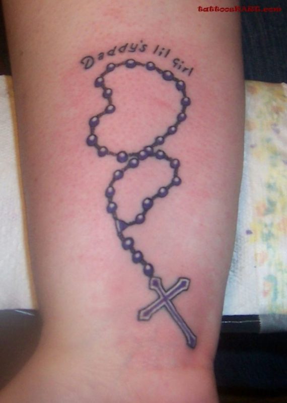 Rosary Tattoo 