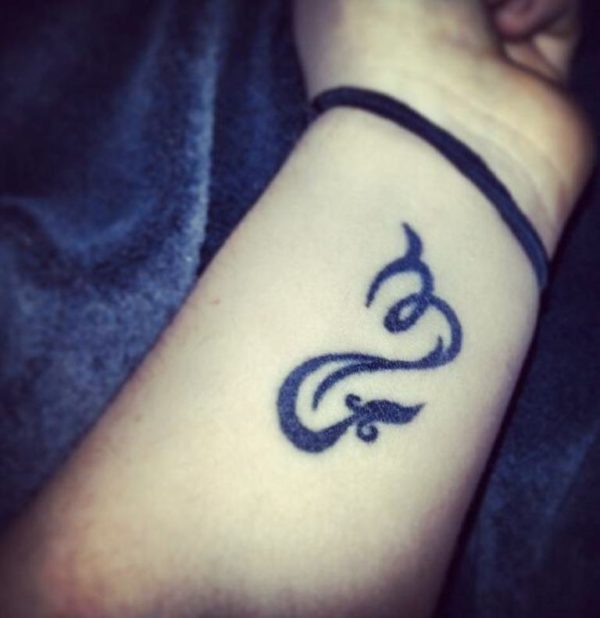 Scorpio Zodiac Tattoo On Wrist