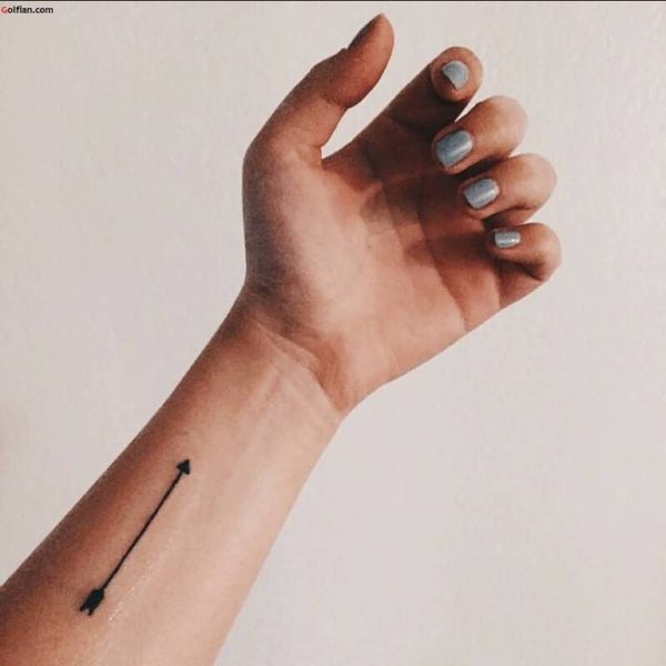 Simple Arrow Tattoo 