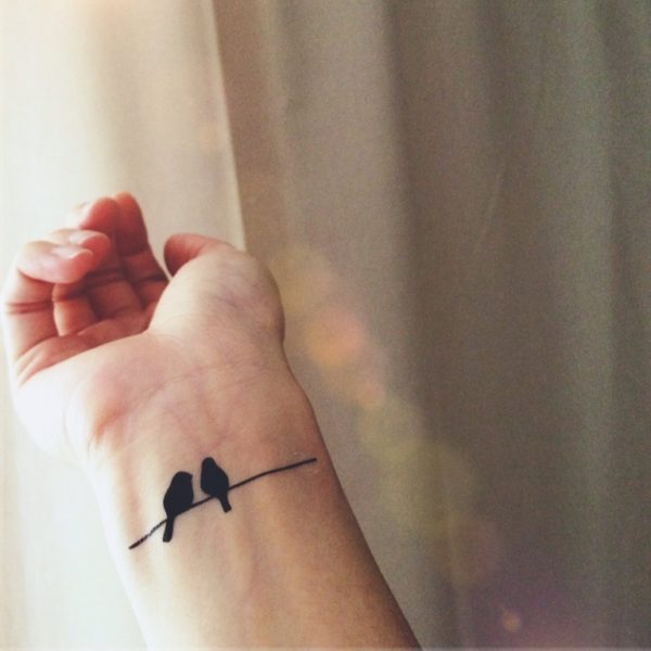 Simple Birds Tattoo