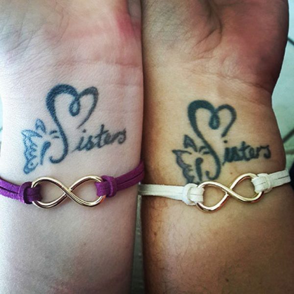 Sister Wrist Tattoo