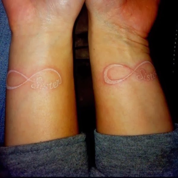 Sisters Love Tattoo On Wrist