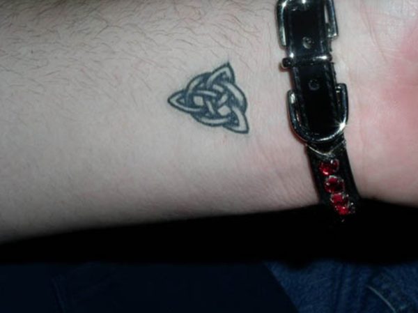 Celtic knot Tattoo On Wrist