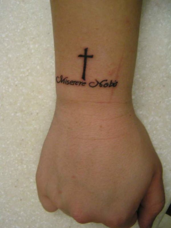 Small Cross Tattoo