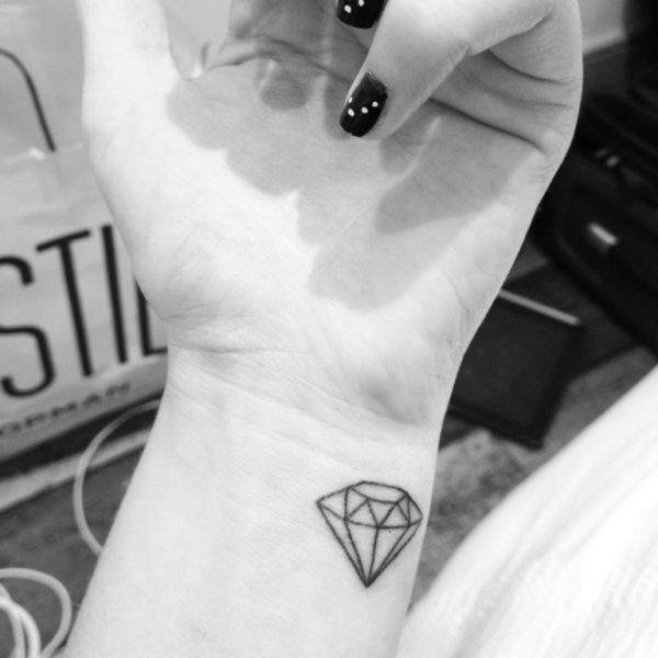 Small Diamond Tattoo