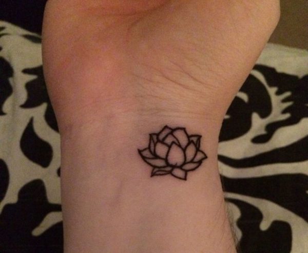 Small Lotus Tattoo