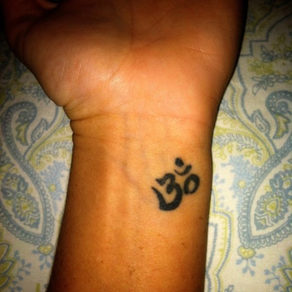 Small Om Tattoo