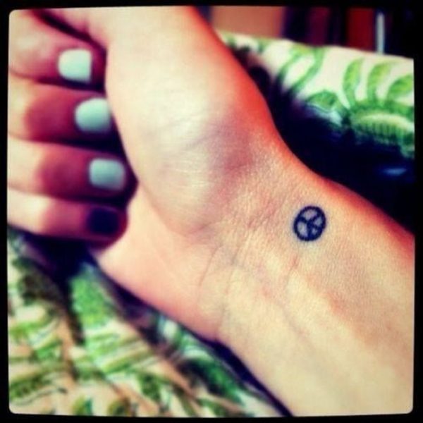 Small Peace Tattoo