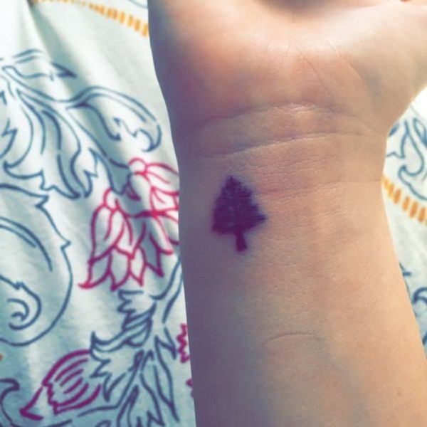 Small Tree Tattoo