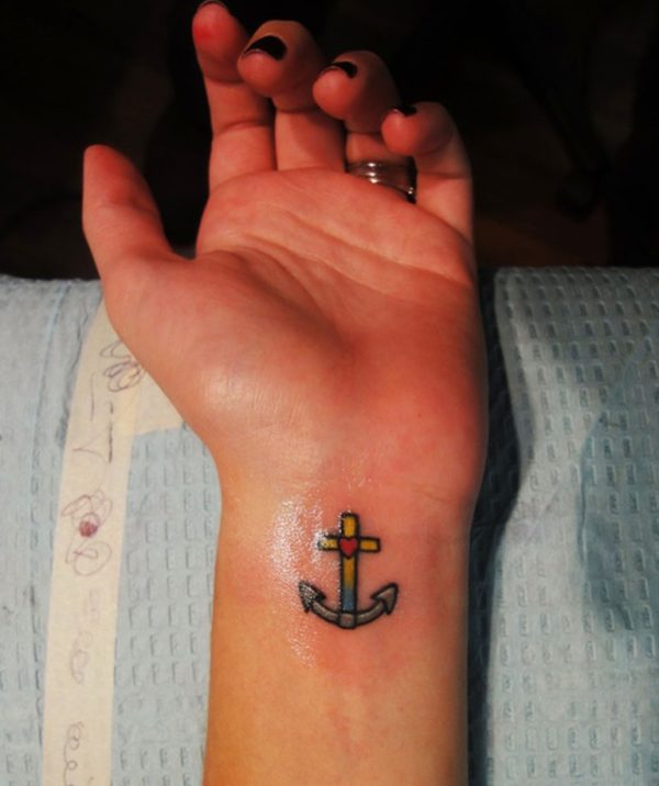 Small Two Colour Tattoo