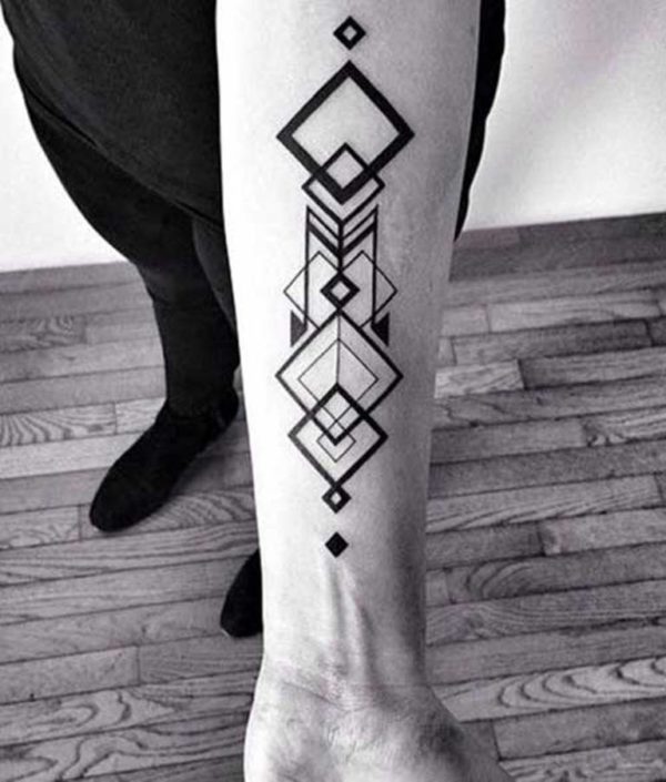 Squared Shape Tattoos