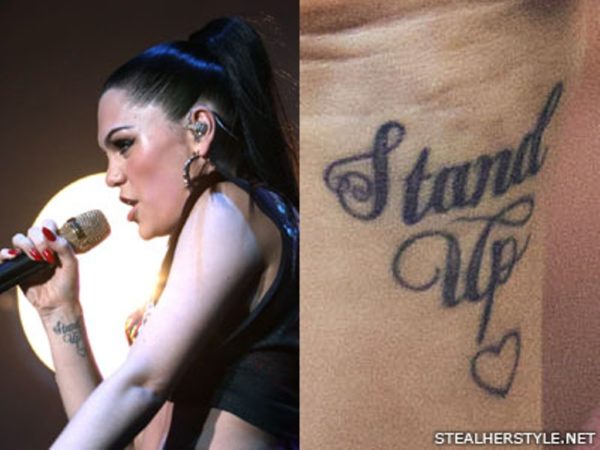 Stand Up Heart Tattoo