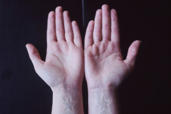 Star Tattoo Design On Wrist