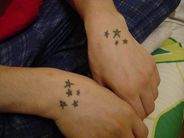 Star Tattoo On Wrist 