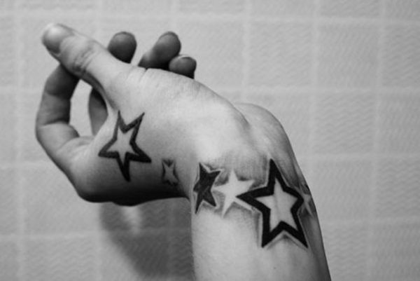 Star Tattoo On Wrist