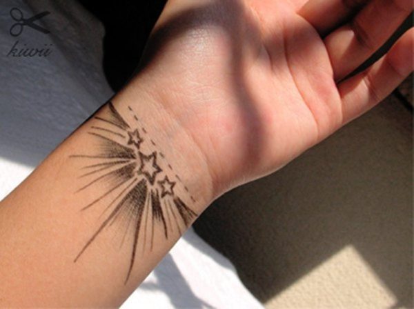 Starbrusts Tattoo On Wrist
