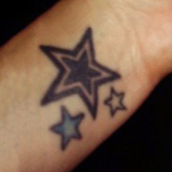 Stars Tattoo On Wrist