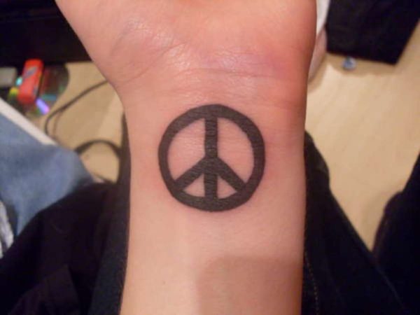 Stunning Peace Tattoo