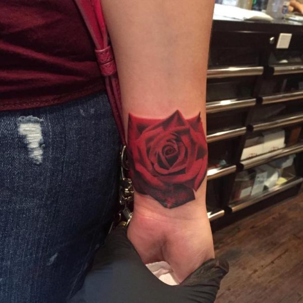 Stunning Rose Tattoo