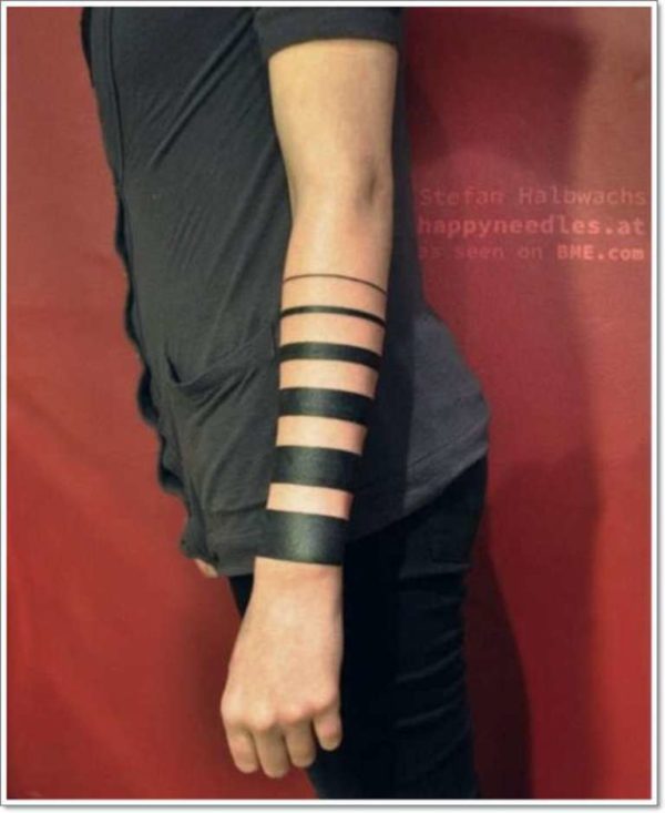 Stylish Band Tattoo