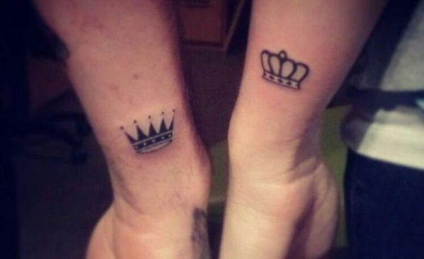 Stylish Crown Tattoo