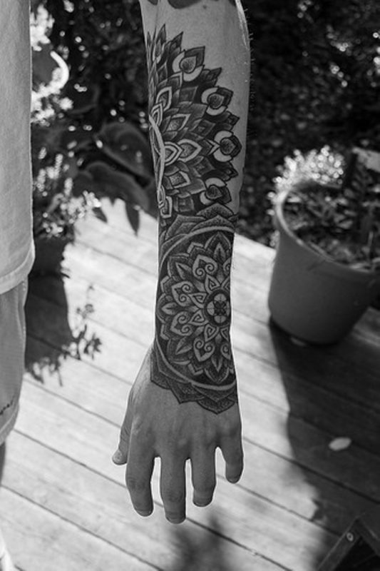 Stylish Mandala Tattoo