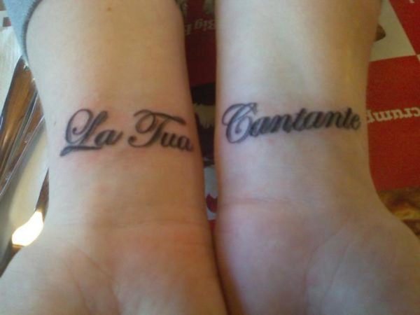 Stylish Word Tattoo On Wrist