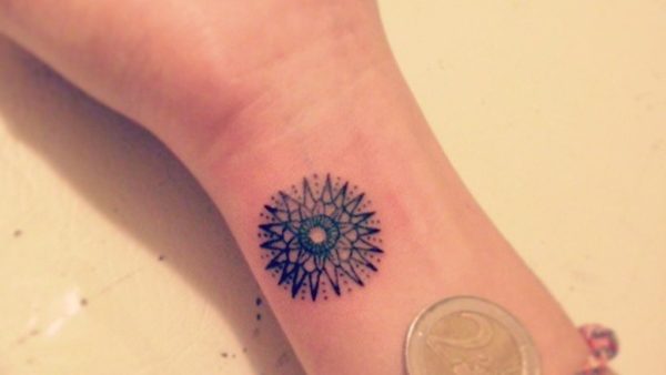 Tiny Mandala Tattoo