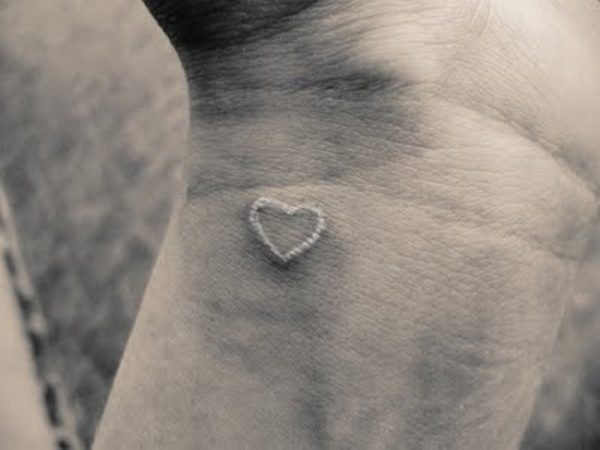 Tiny heart Tattoo
