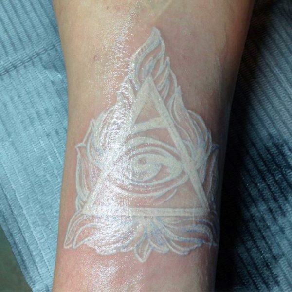 Triangle Eye Tattoo