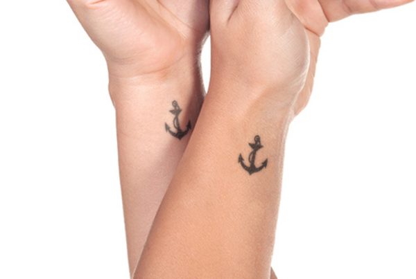 Anchors Tattoos On Wrists